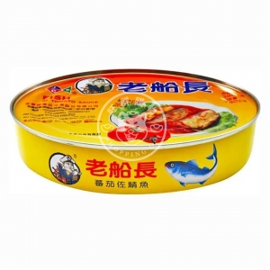 【2罐7折$11.99=$5.99/1罐】老船長番茄佐鯖魚 380g
