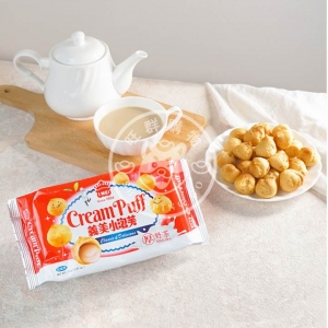 【義美】厚奶茶小泡芙