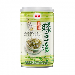 【泰山】椰果綠豆湯 330g