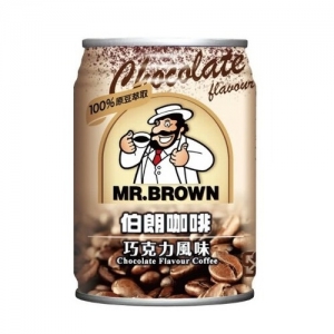 【買二送一請下單3罐】伯朗咖啡巧克力風味 240ml