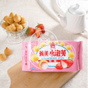 【義美】草莓小泡芙