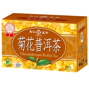 天仁茗茶包-菊花普洱茶(20入)