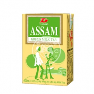 【阿薩姆】鮮綠奶茶 400ml