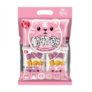 【九福】動物餅乾 (岩鹽口味)