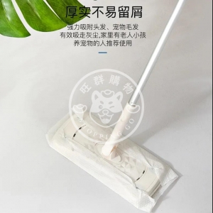 懶人拖把套組 (含拖把+40抽乾紙巾+30抽濕紙巾)